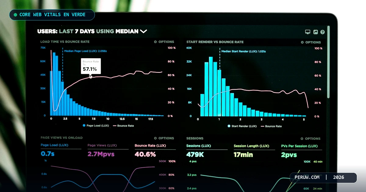 Core Web Vitals de Google: Cómo Poner LCP, INP y CLS en Verde y Ganar las Primeras Posiciones